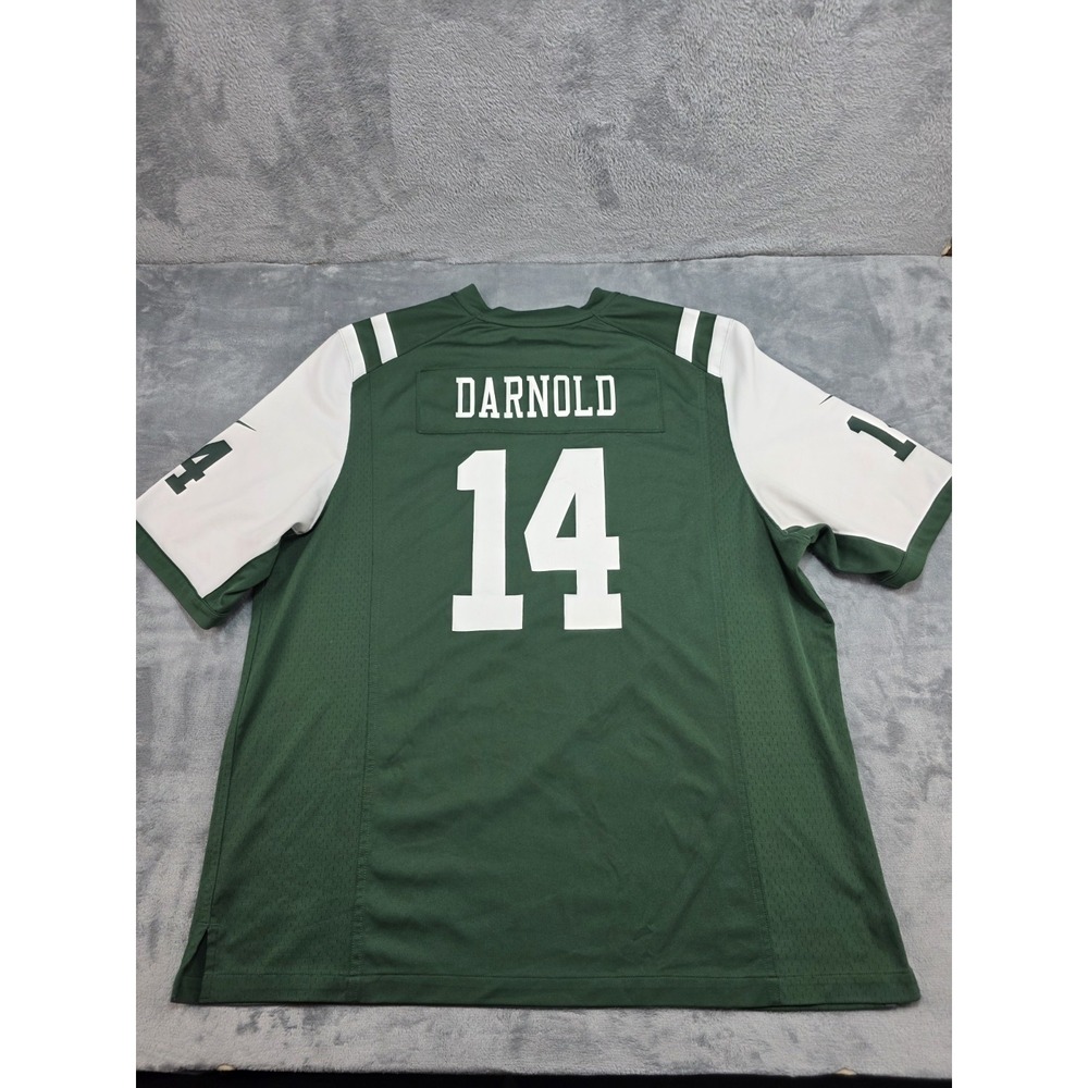 Nike Sam Darnold #14 New York Jets Green Home Jersey Mens Size 2X